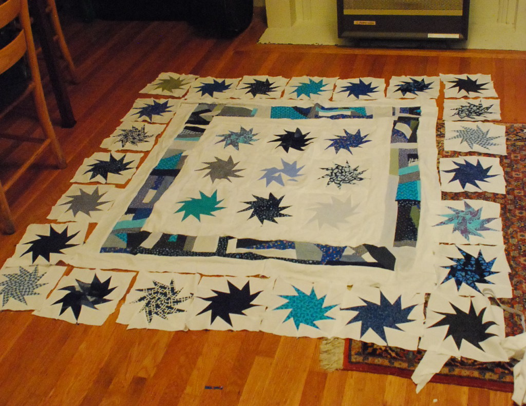 10-Point Spinning Star from Pieced Together Quilts