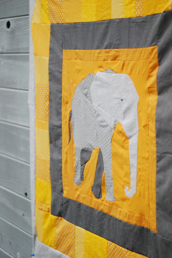 Elephant Quilt - Pieced Together Quilts
